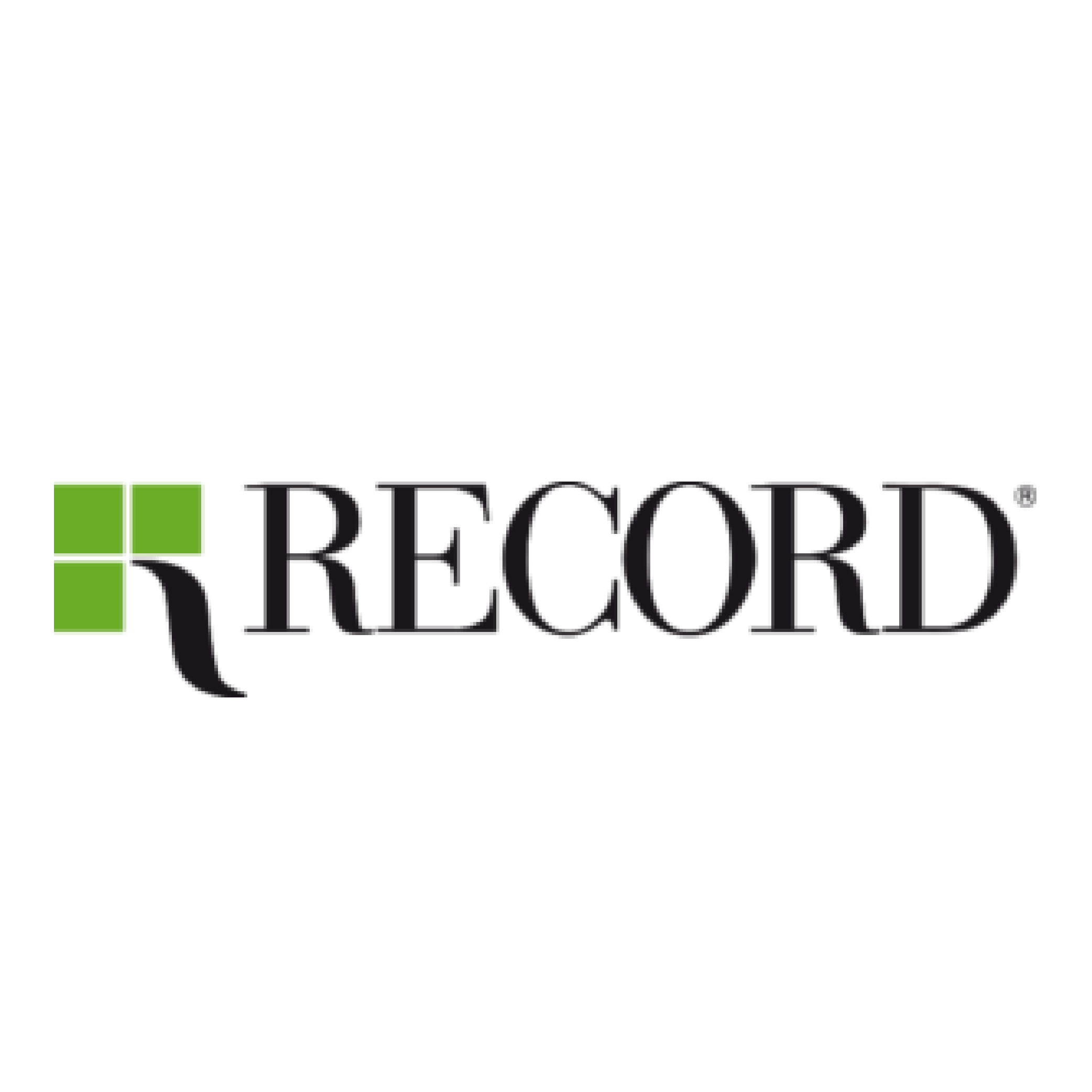 record logo